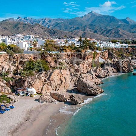 Ferienwohnung Spectacular Sea Views From Solana 5 Street, Nerja Exterior foto