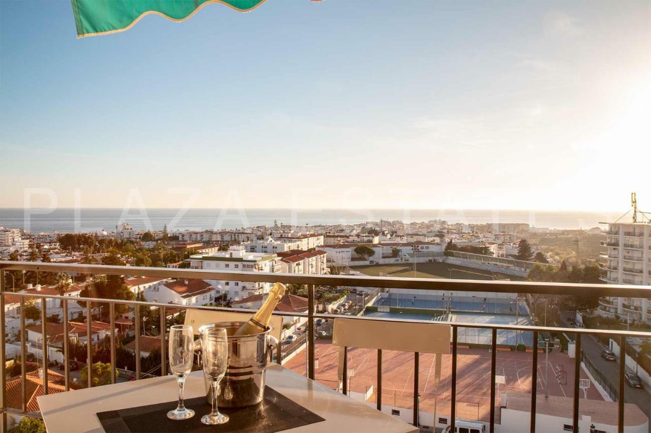 Ferienwohnung Spectacular Sea Views From Solana 5 Street, Nerja Exterior foto
